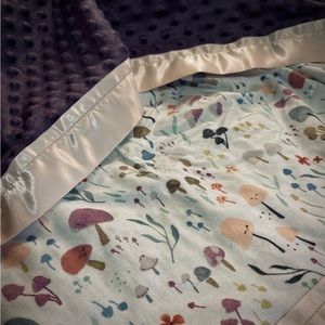 NEW Mushroom baby blanket